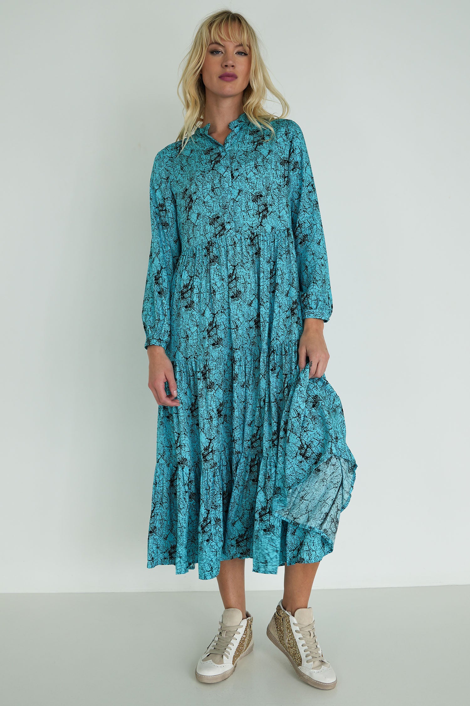 Turquoise Savannah Dress