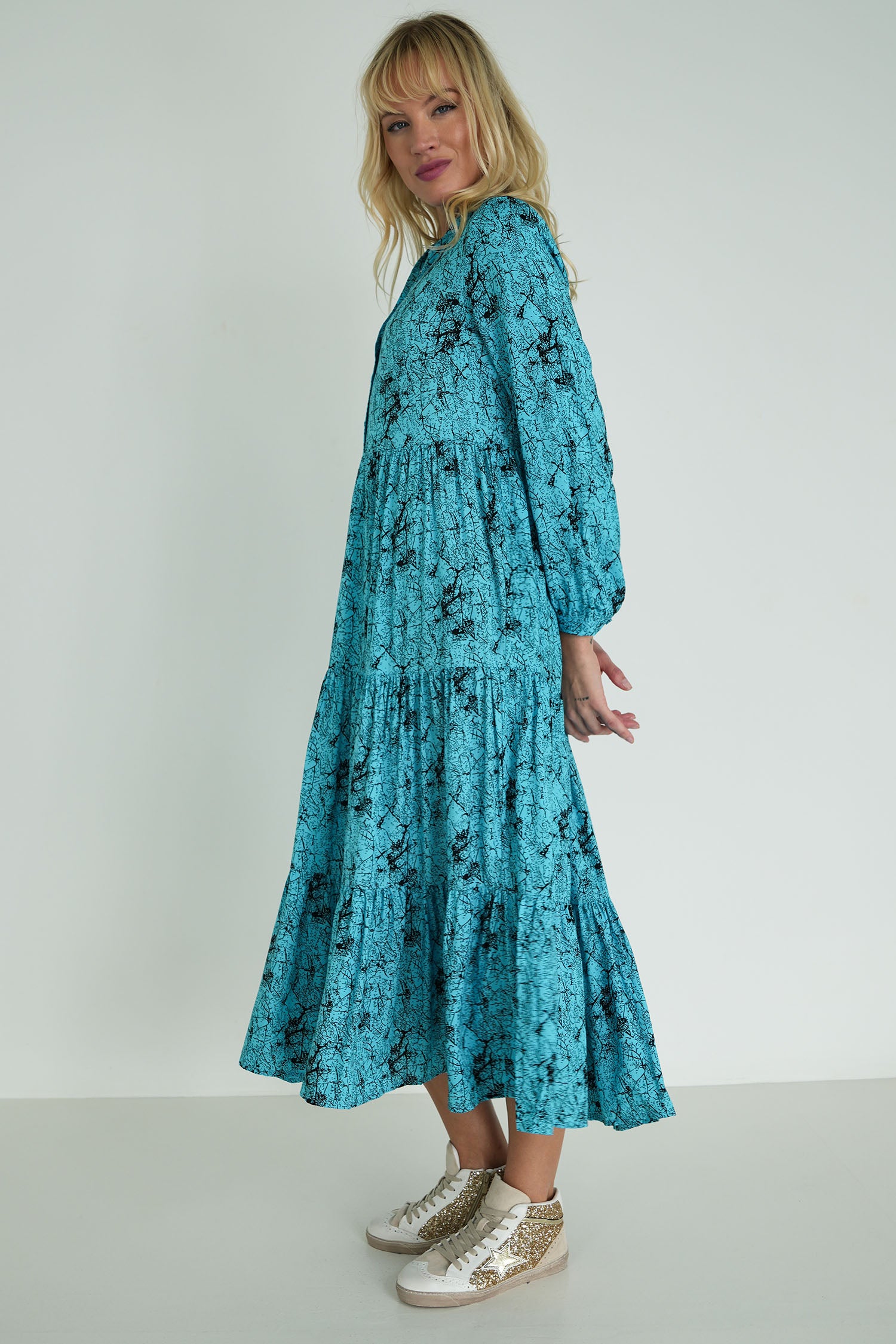 Turquoise Savannah Dress