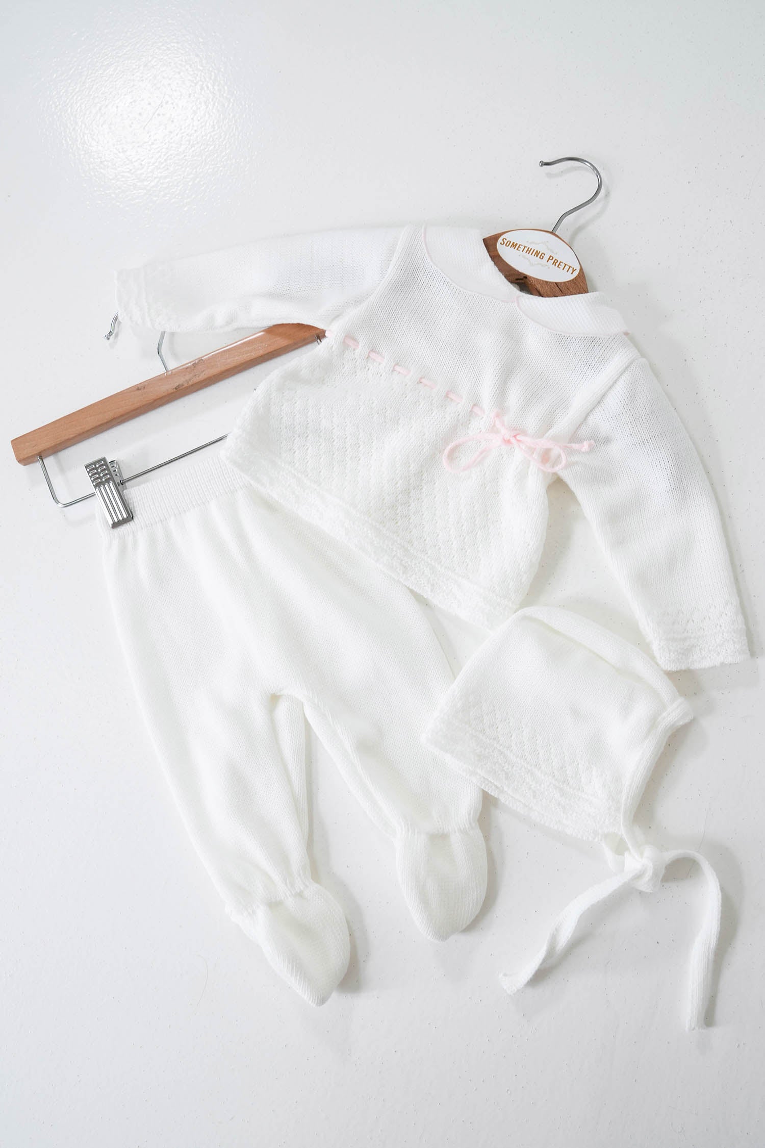 White Anna Knit Set