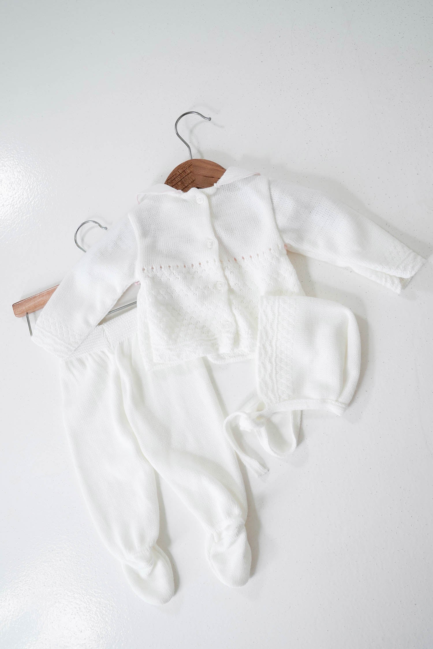 White Anna Knit Set
