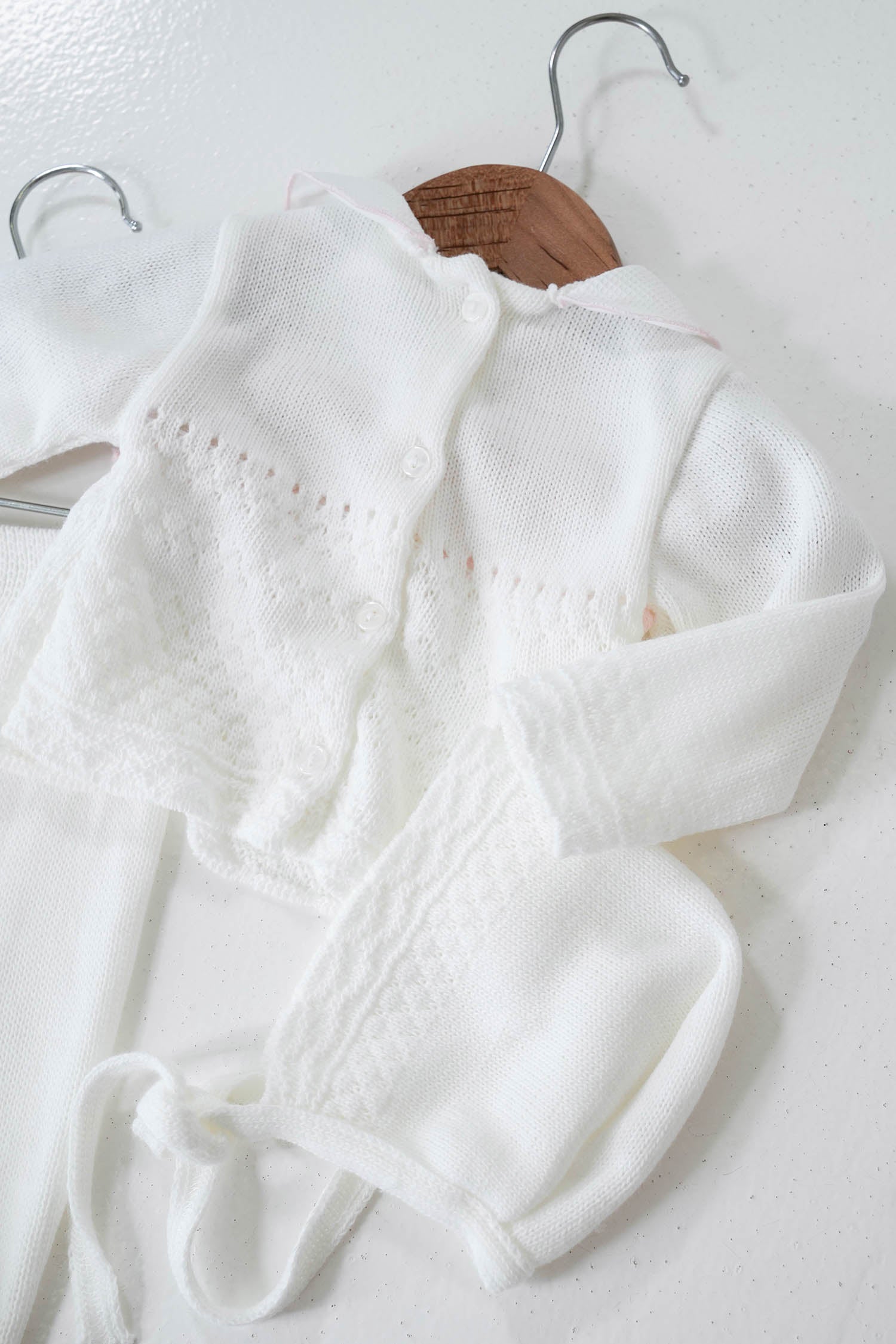 White Anna Knit Set