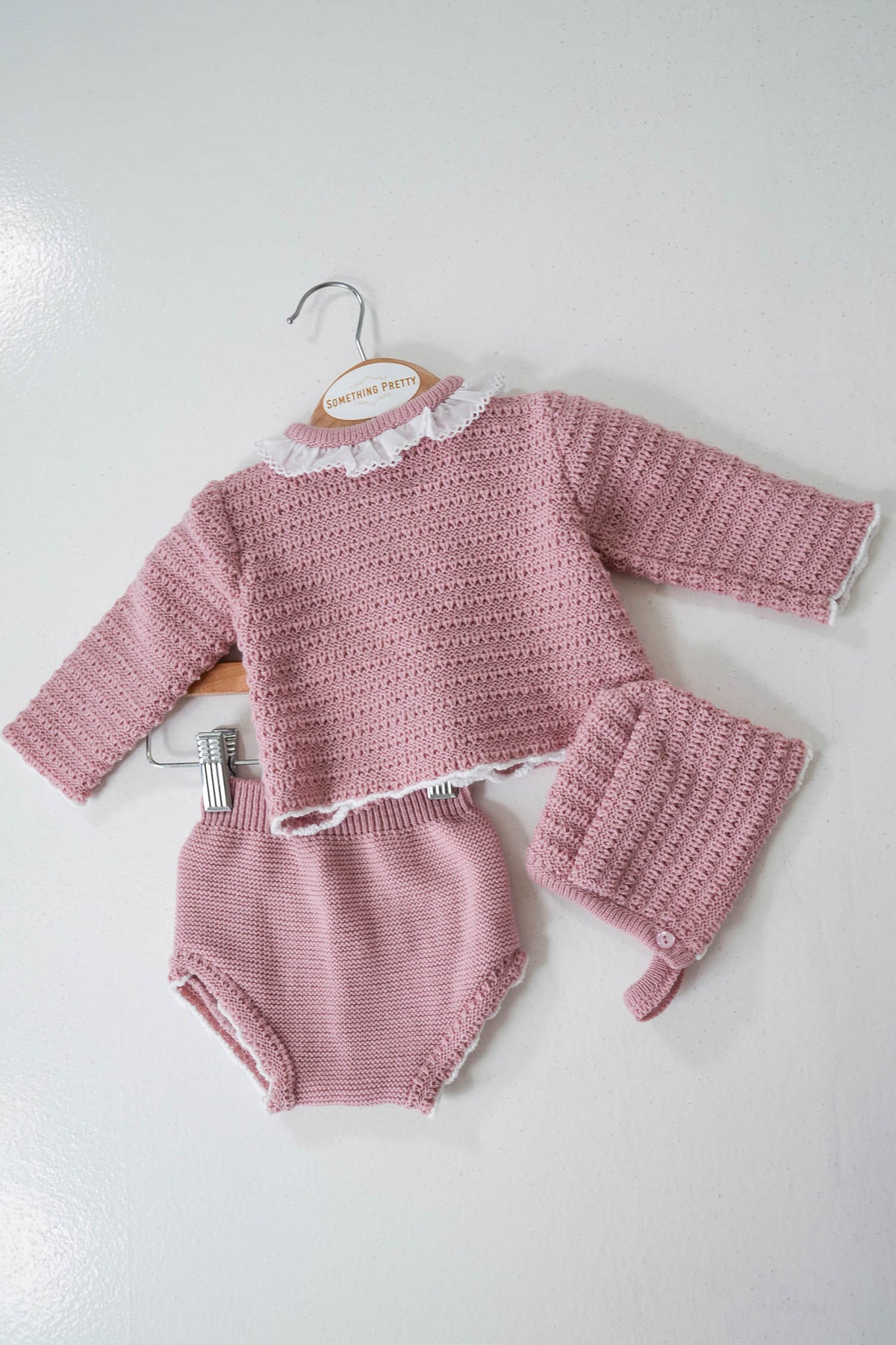 Dusty Pink Stella Knit Set