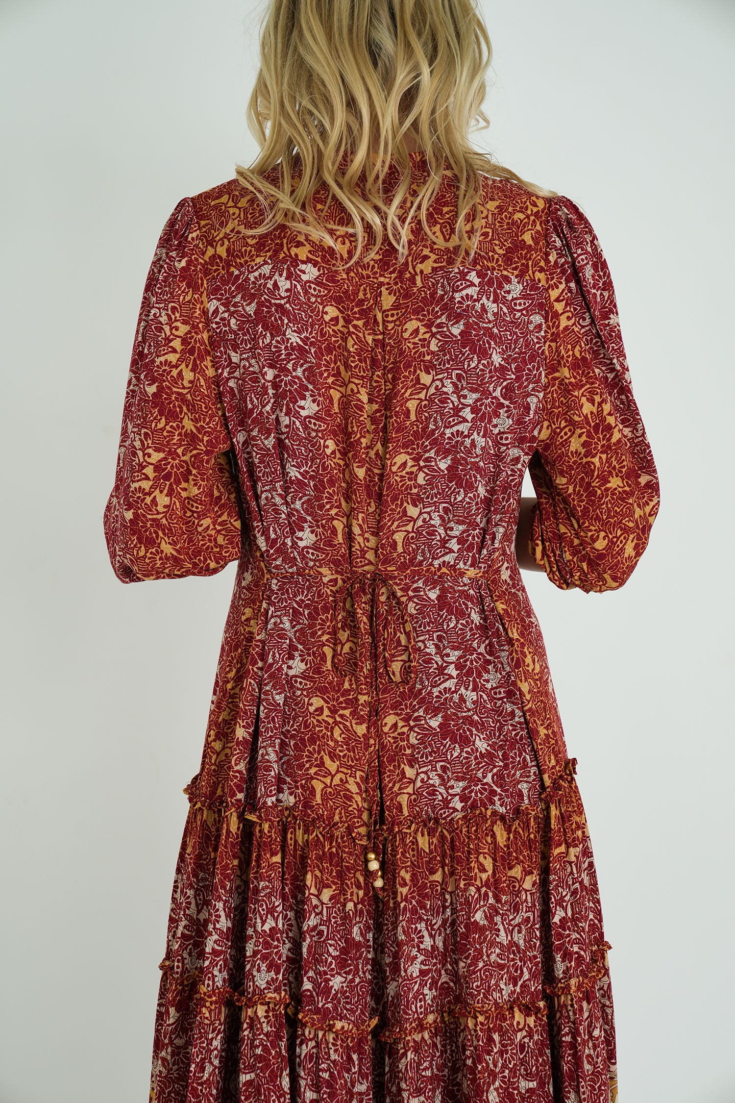 Burgundy Lexi Dress