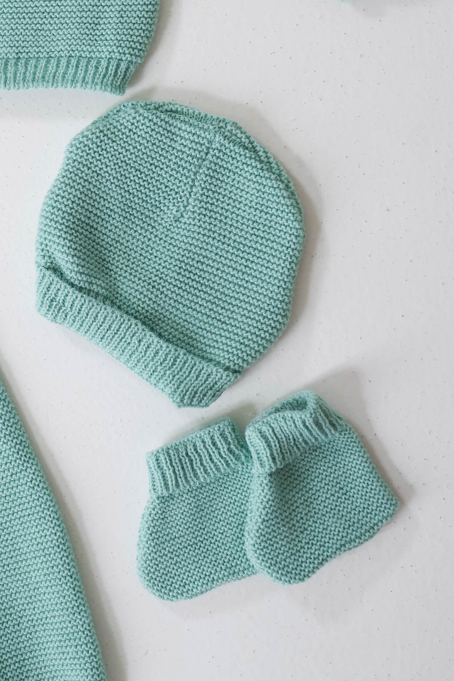 Mint Wrap Knit Set