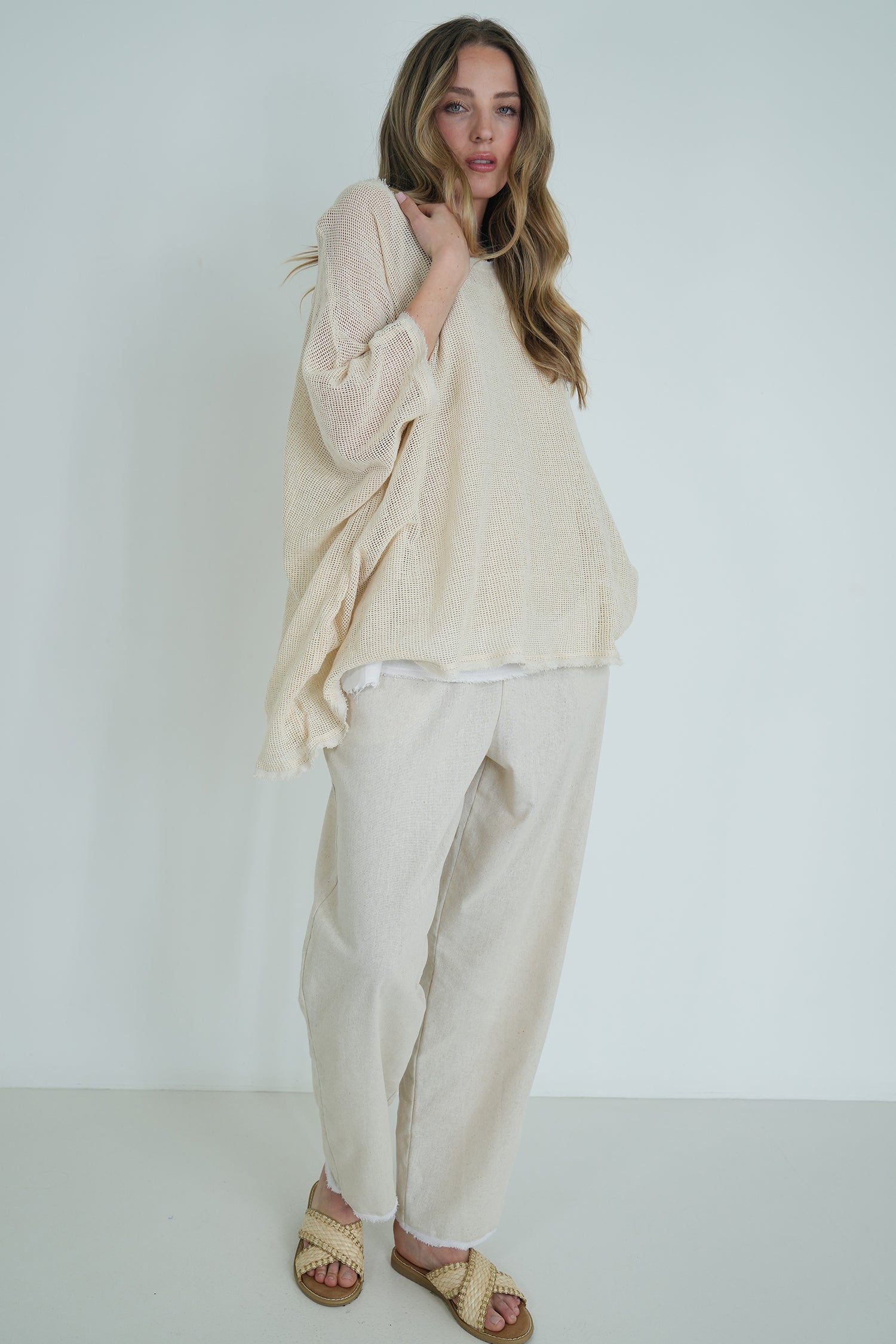 Stone Cotton Tee