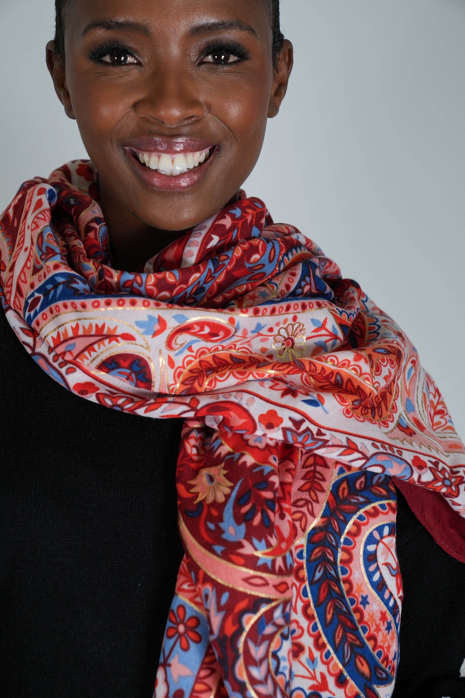 Red Stella Scarf