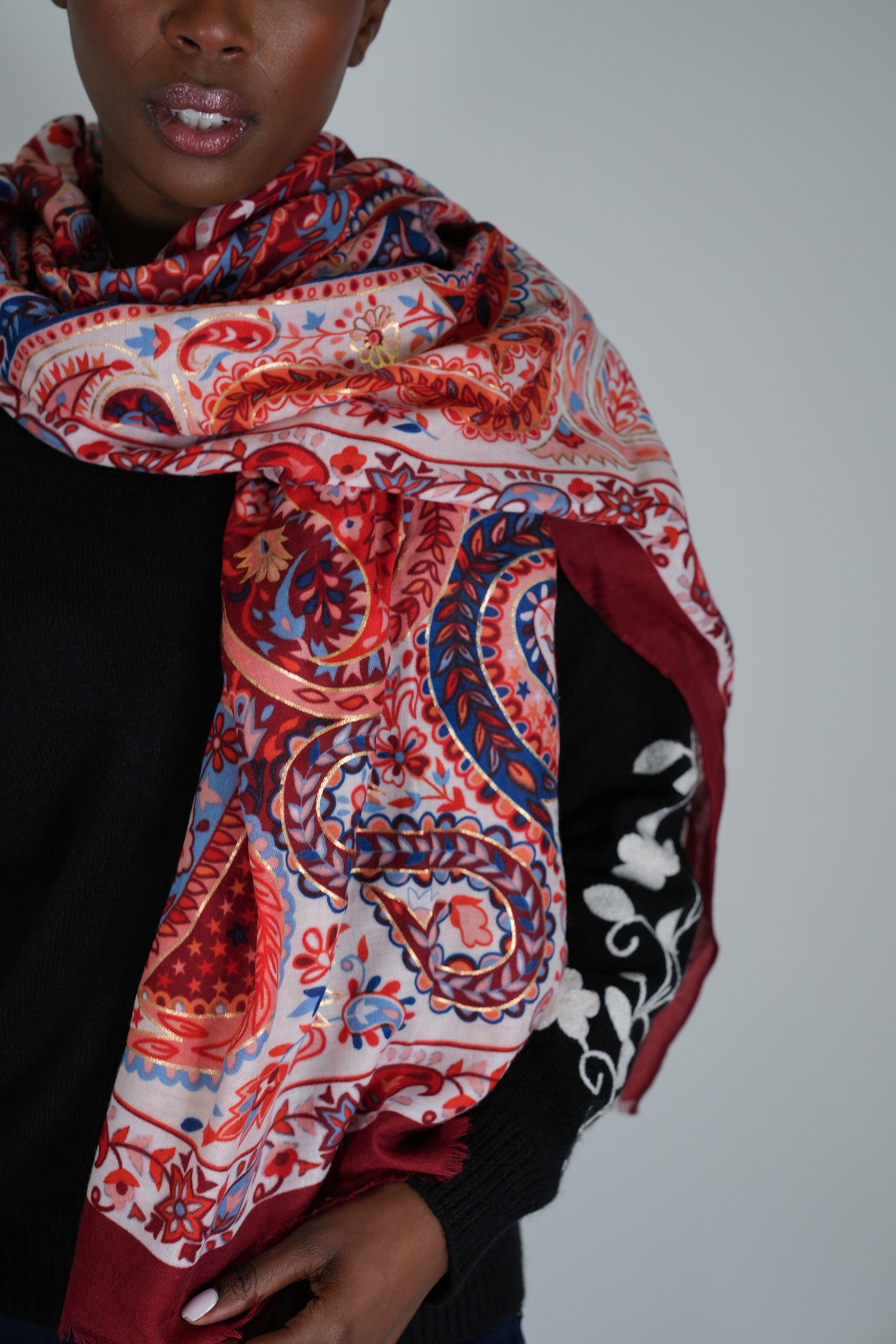 Red Stella Scarf
