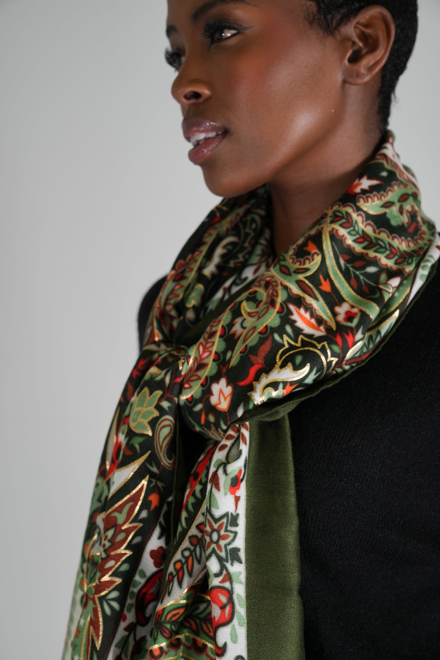 Khaki Stella Scarf