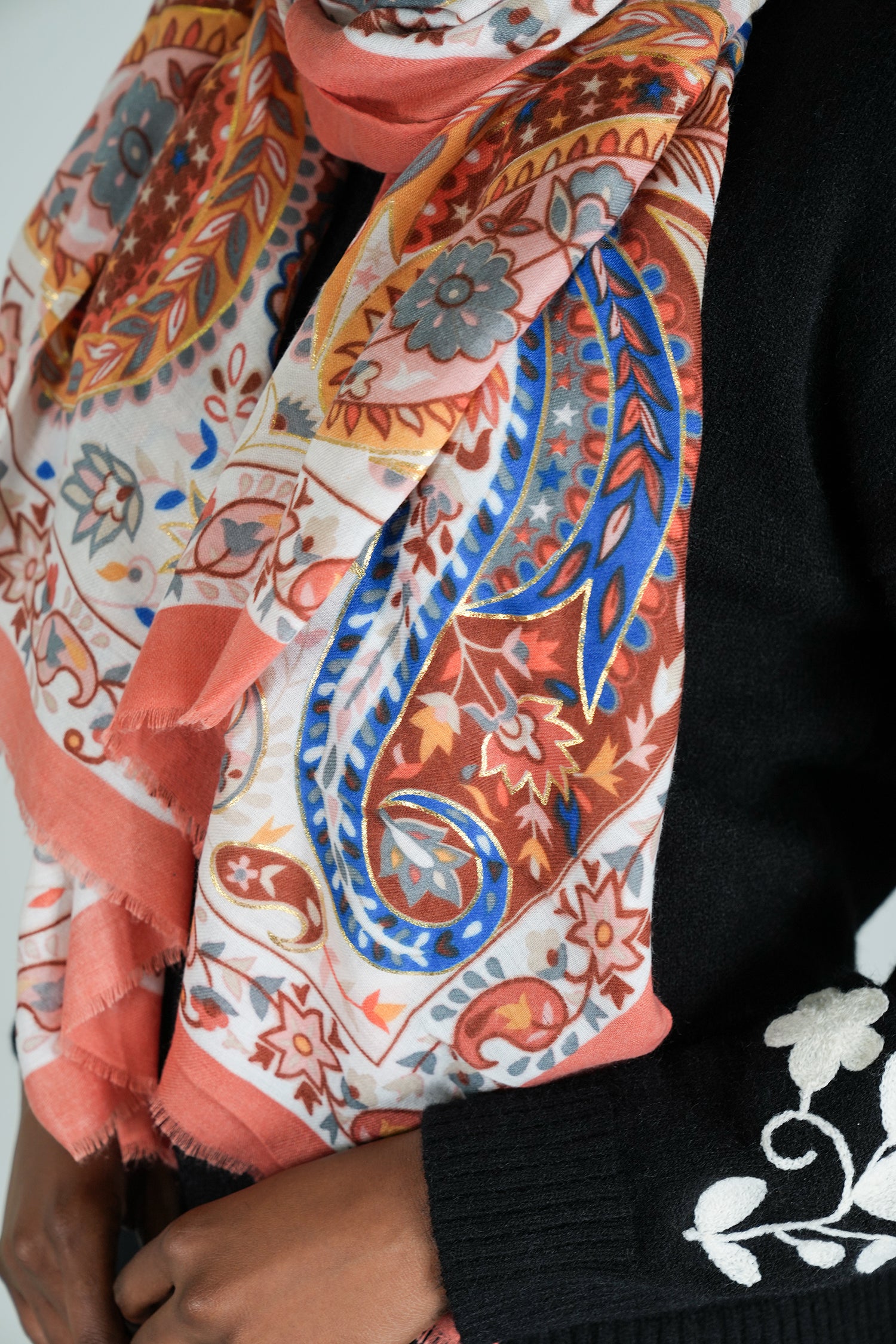Coral Stella Scarf