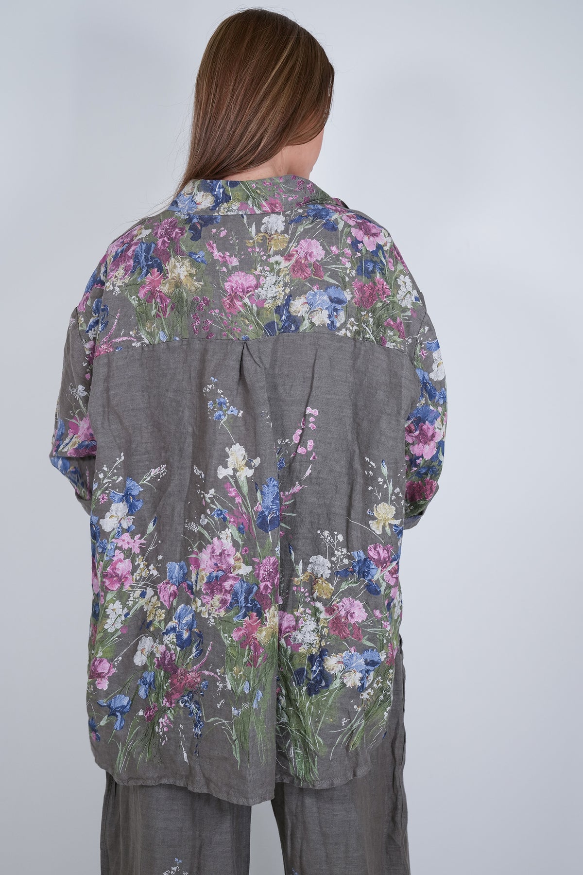 Mocha Claire Linen Shirt