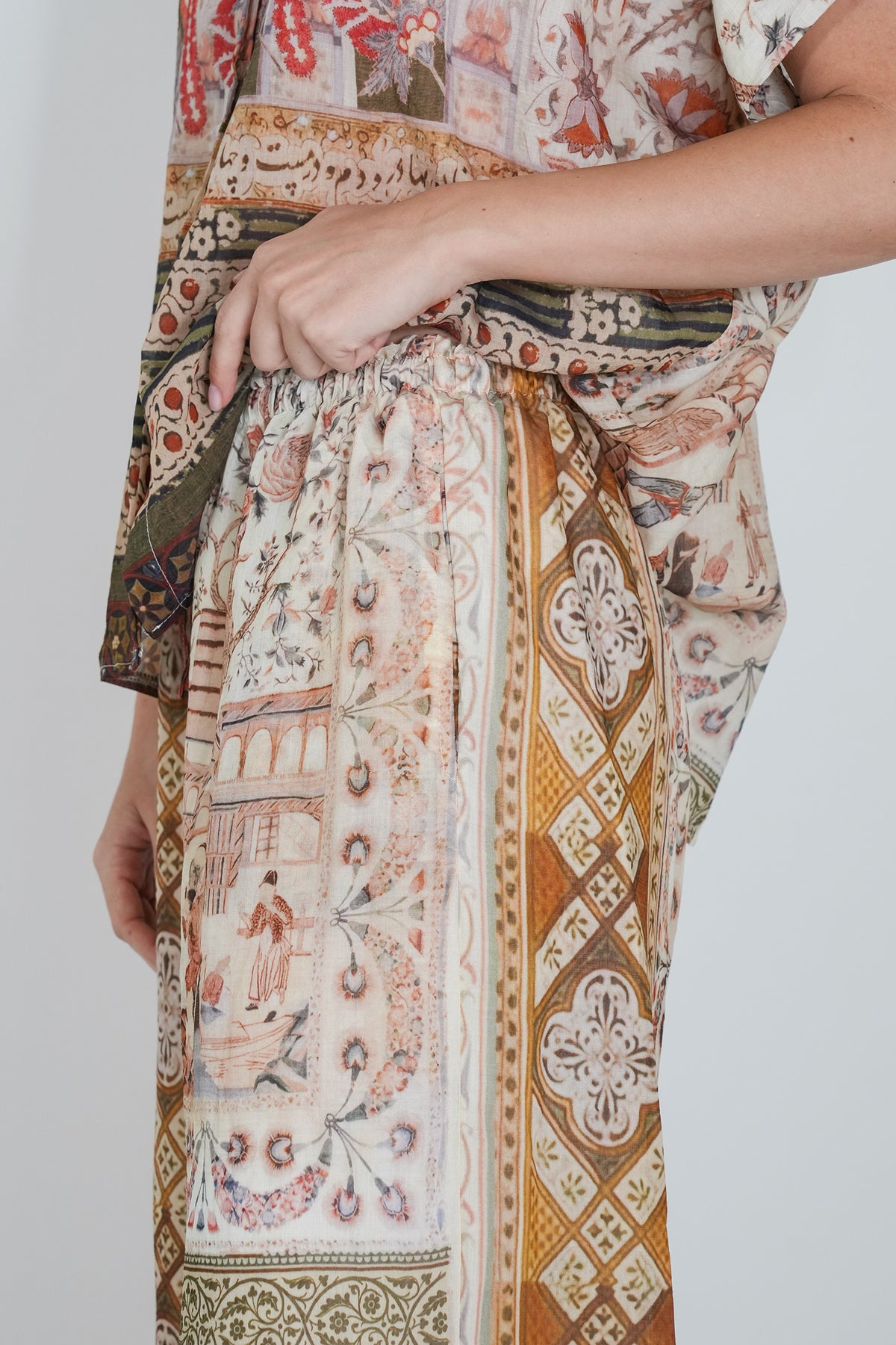 Moroccan Print Pant