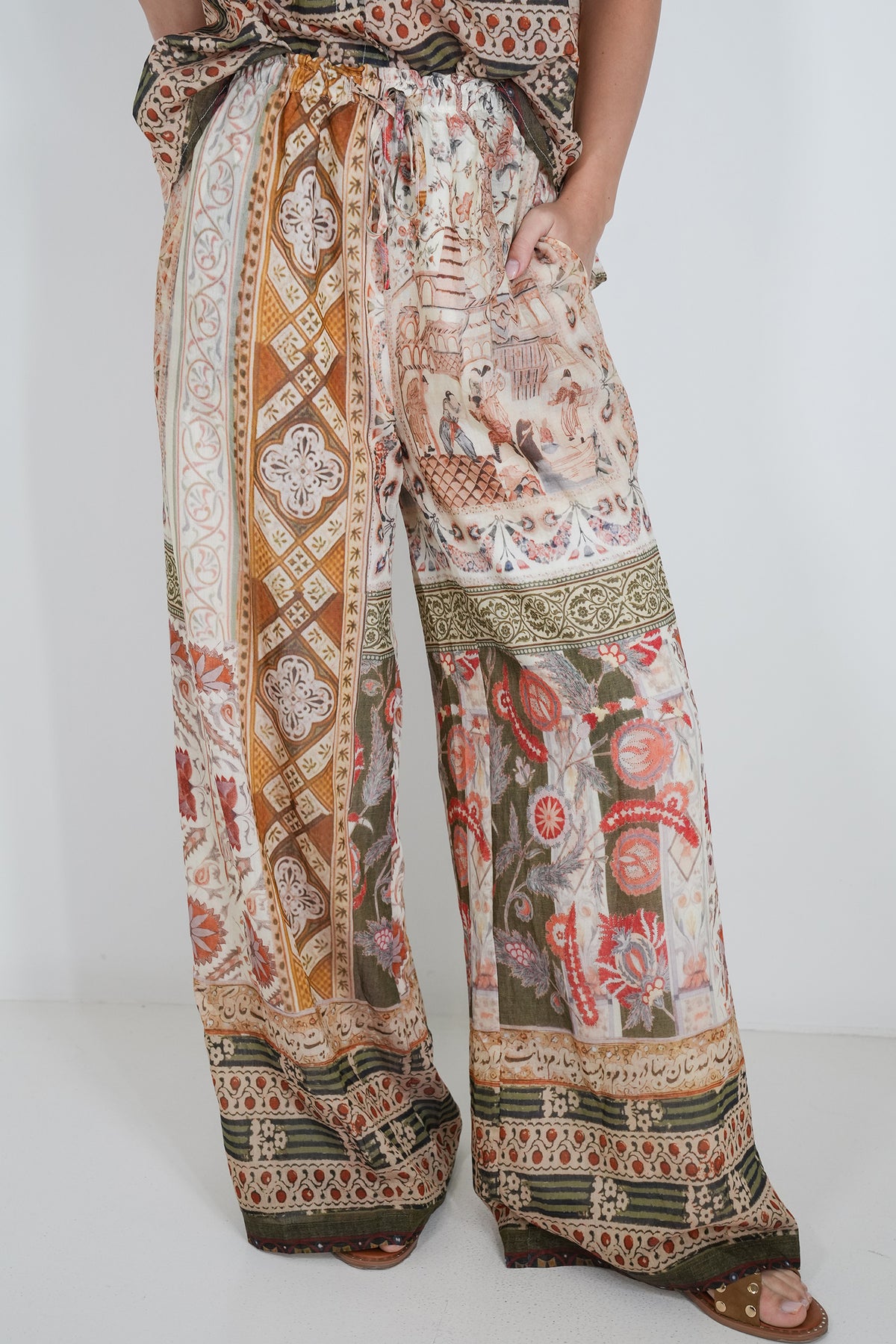 Moroccan Print Pant