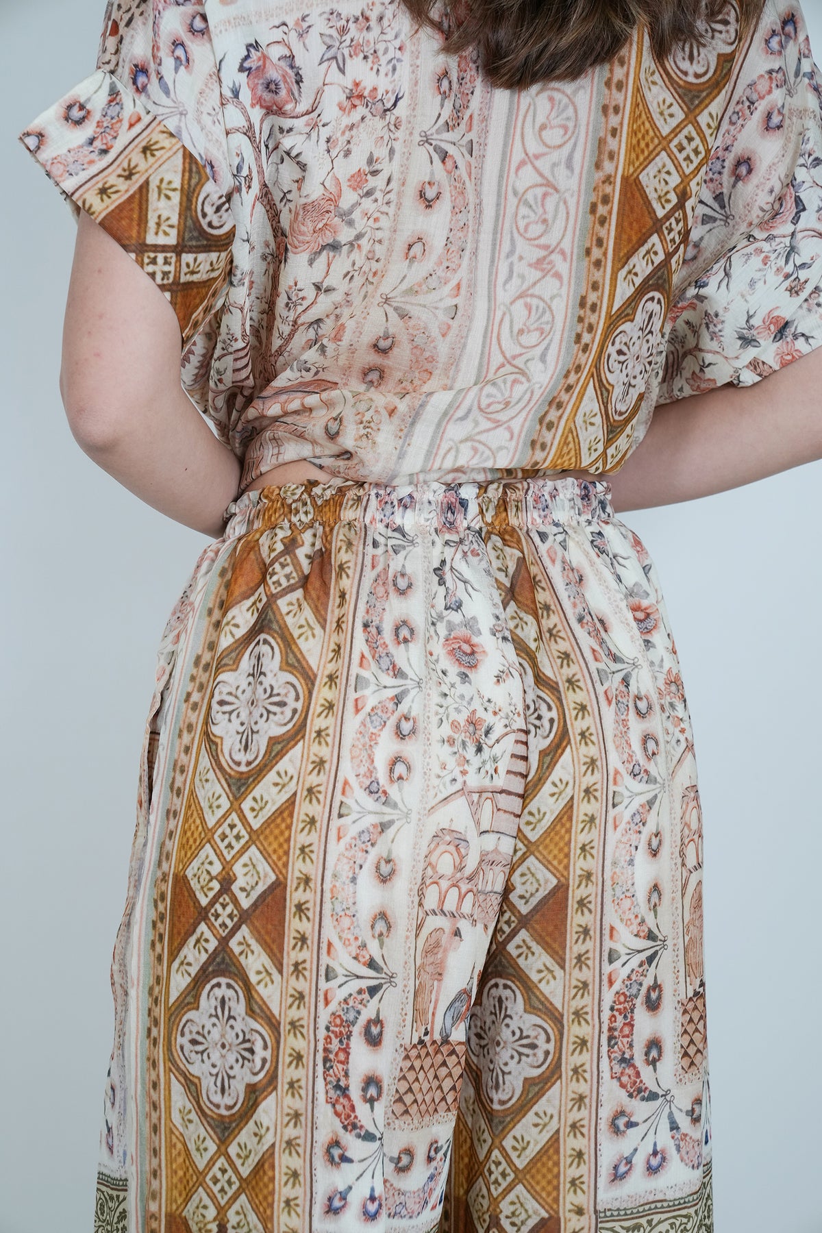 Moroccan Print Pant