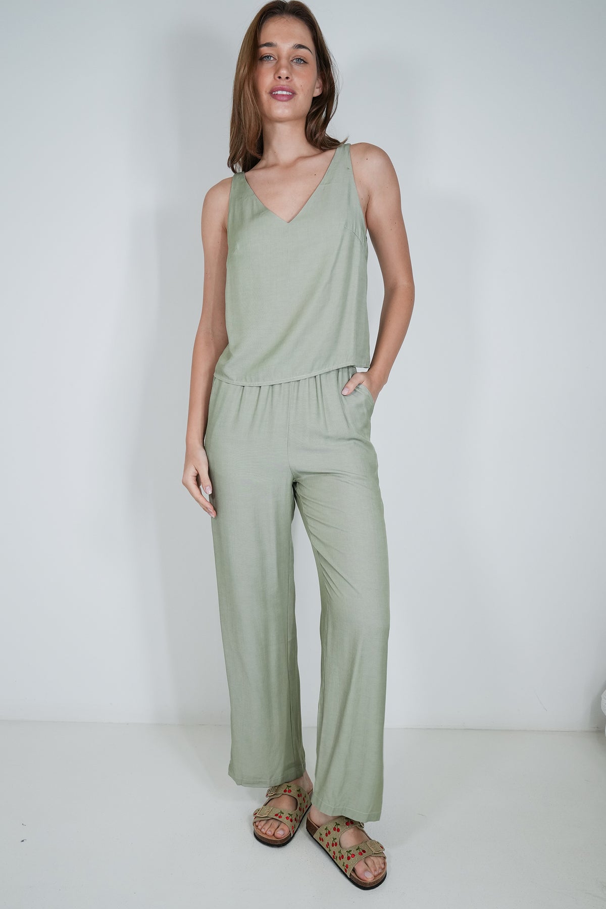 Olive Minki Pant