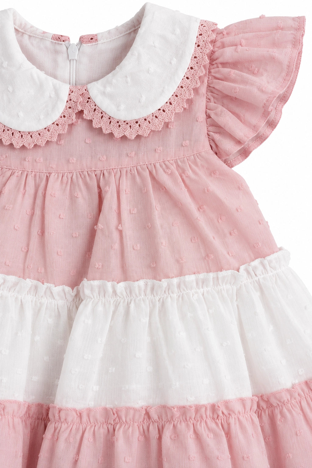 Pink and White Nala Dress