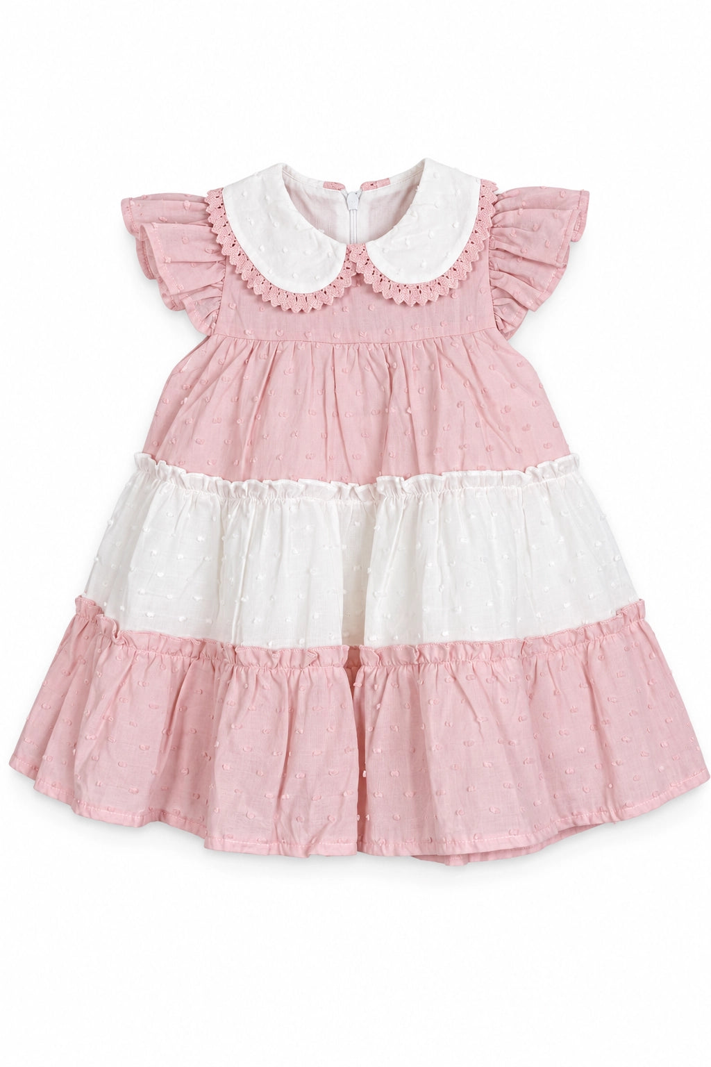 Pink and White Nala Dress