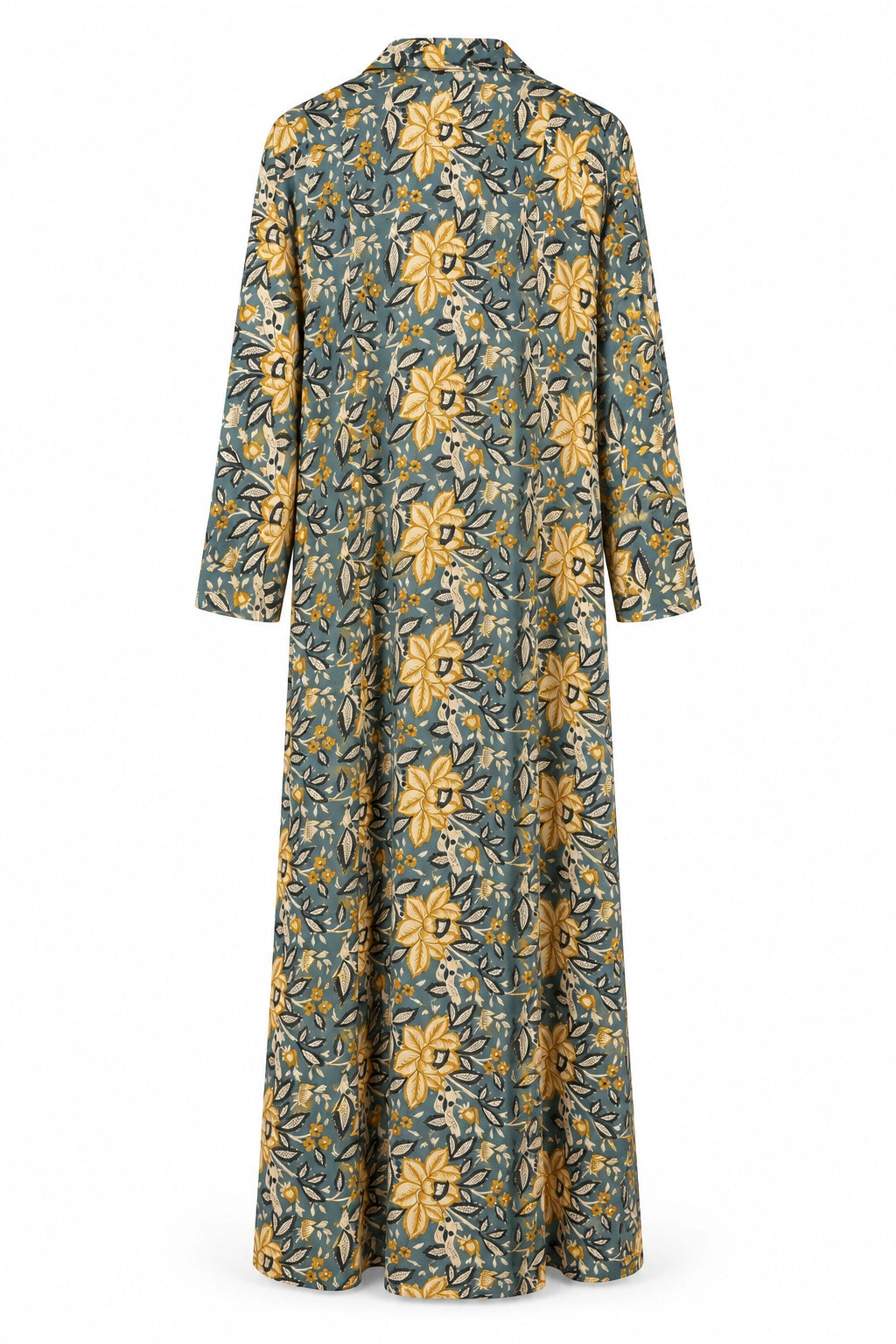 Sage and Thatch Cotton Print Liyana Kaftan Dress