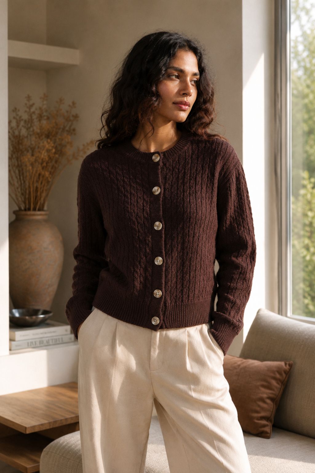 chocolate_cable_knit_cardigan_lifestyle_somethingpretty