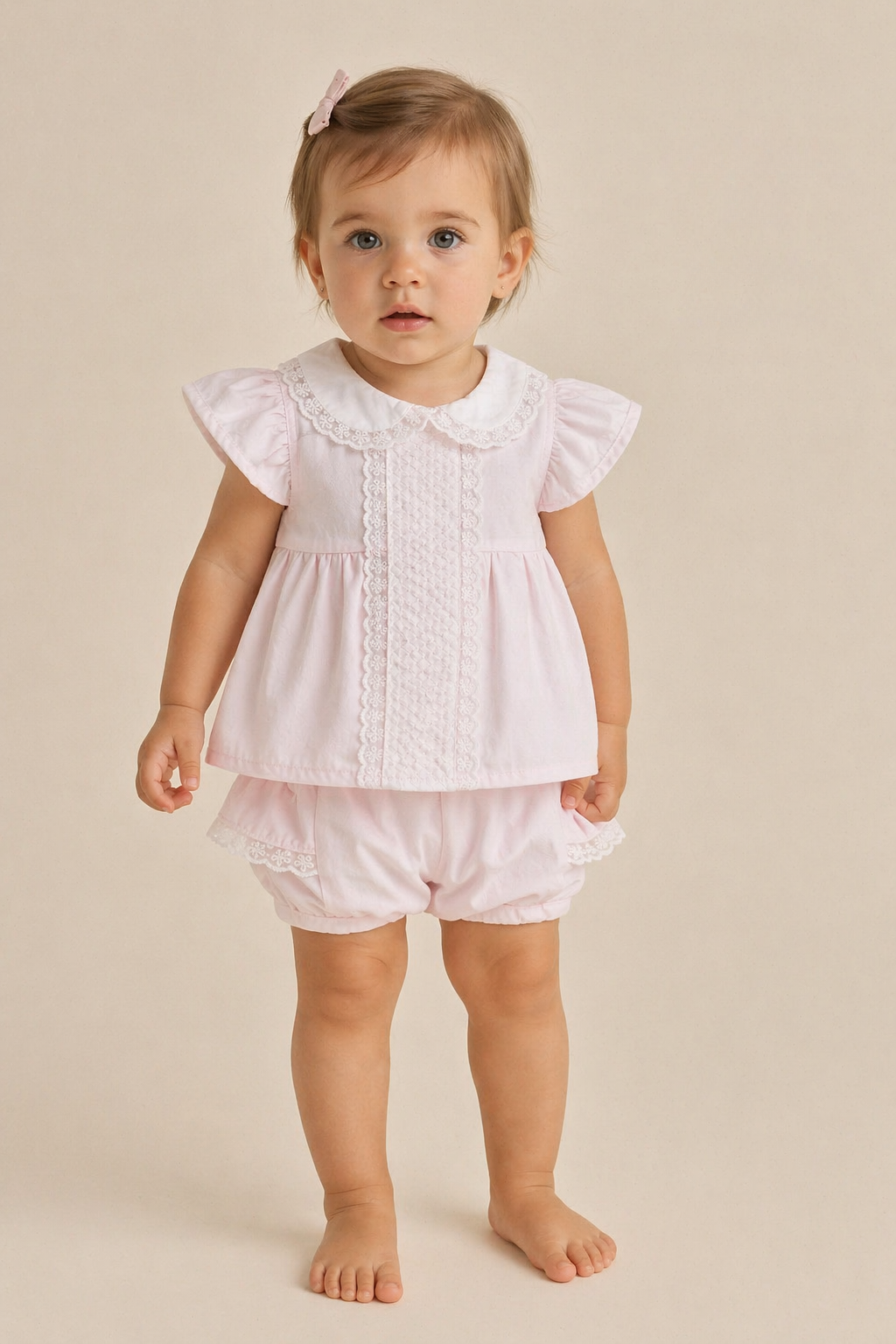 pink baby girl set