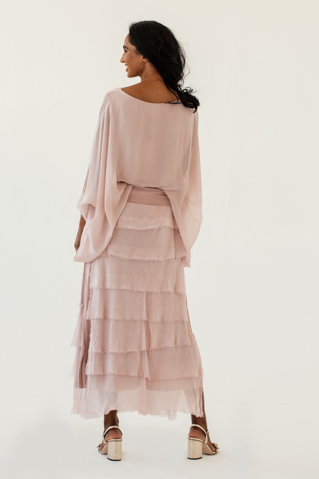 Silk Poncho