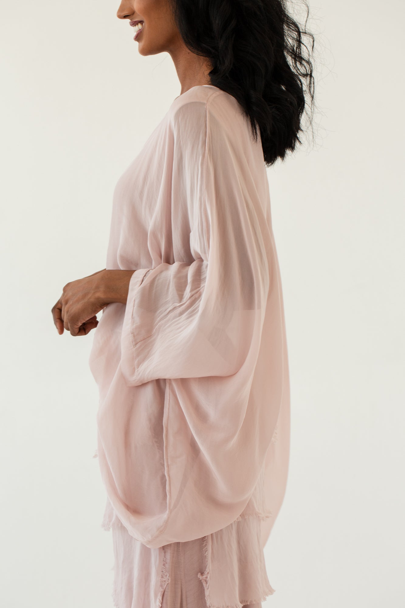Silk Poncho