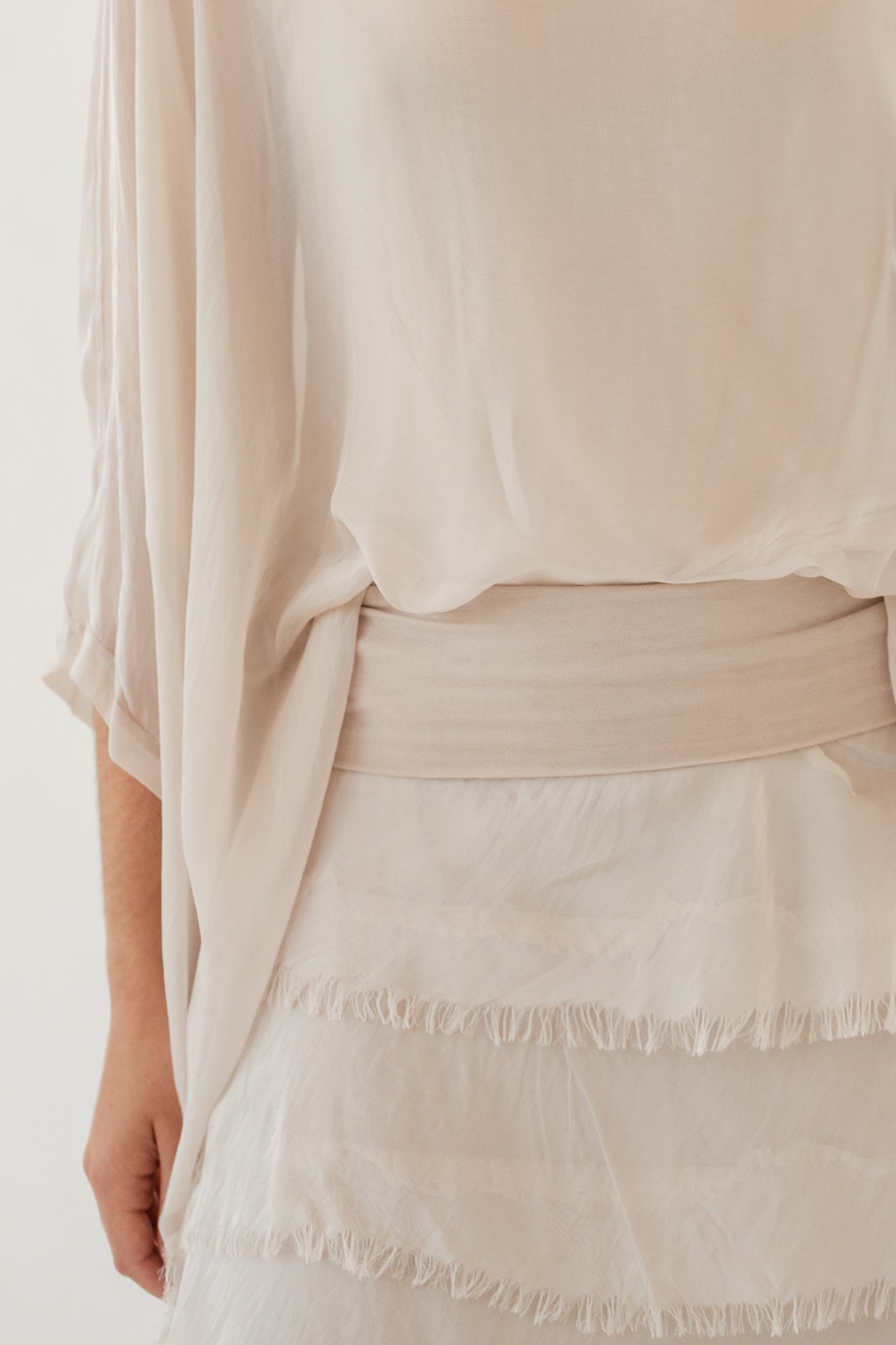 Silk Poncho
