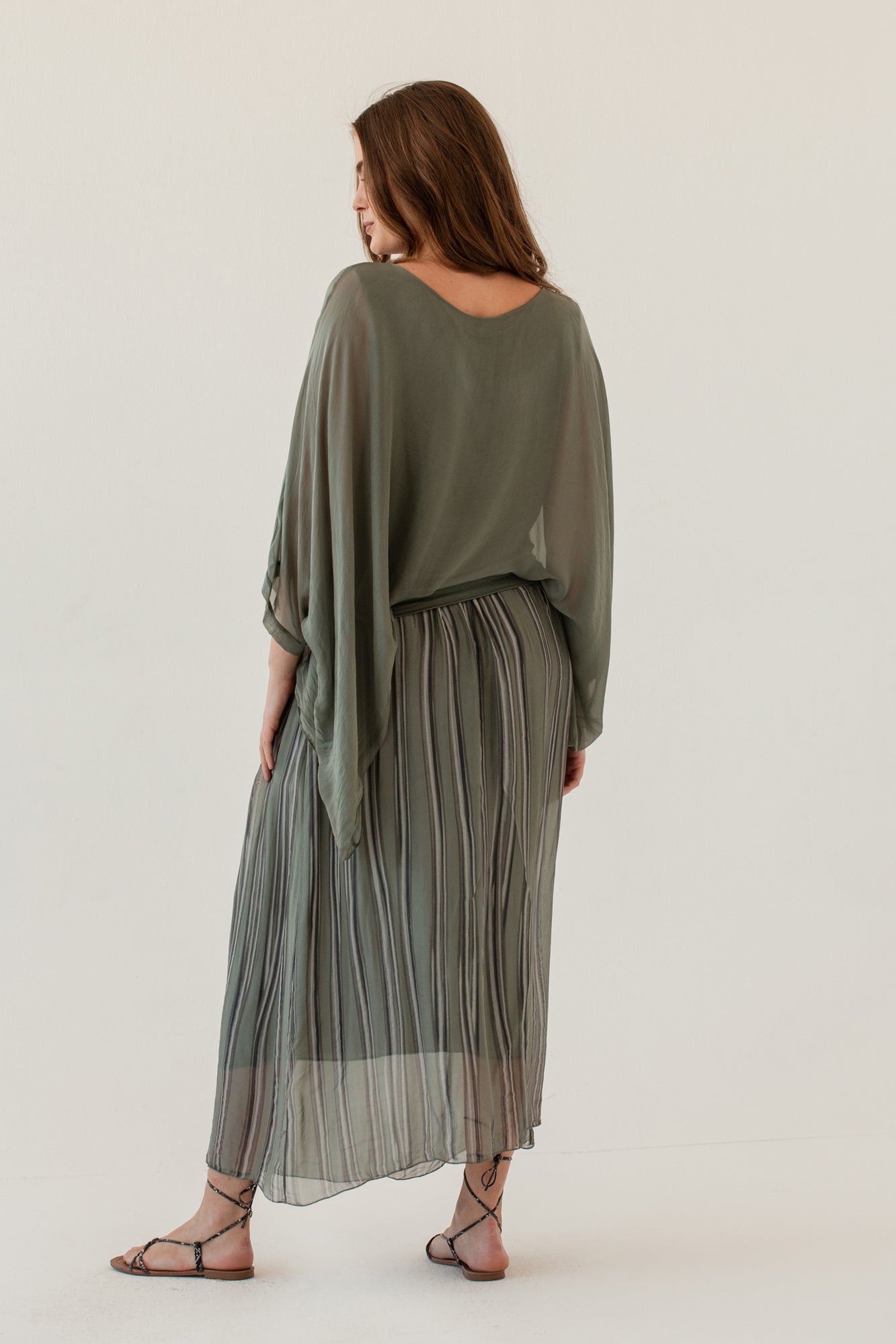 Silk Poncho