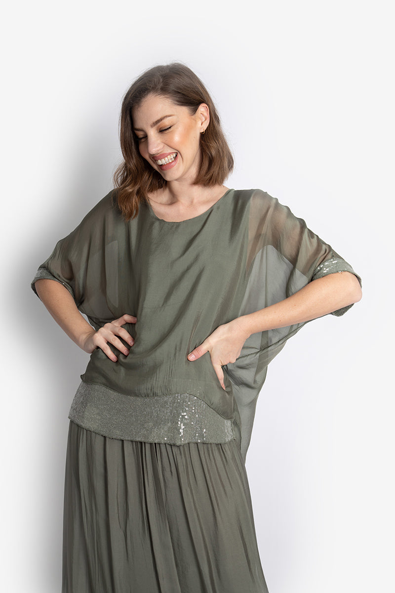 Silk Skirt