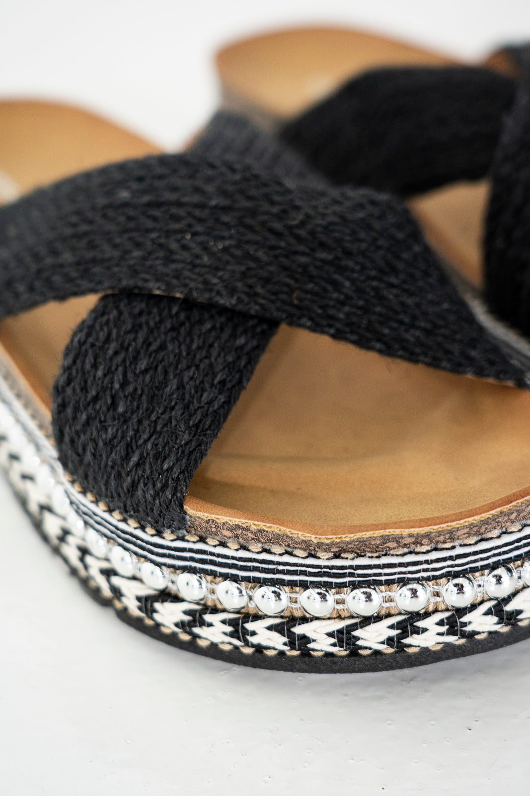 Black Tamara Sandal