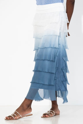 Silk Tier Skirt