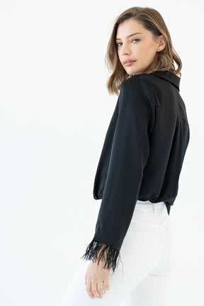 Feather Blouse