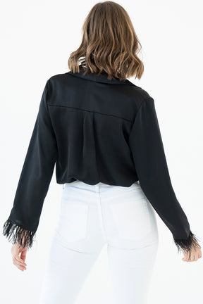 Feather Blouse