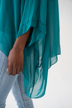 Silk Poncho