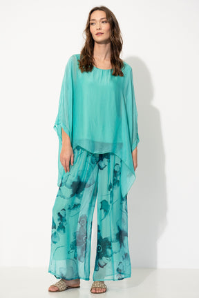 Silk Poncho