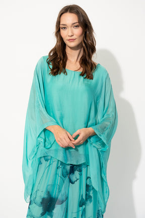 Silk Poncho