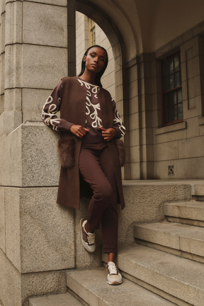 Chocolate Debby Jumper