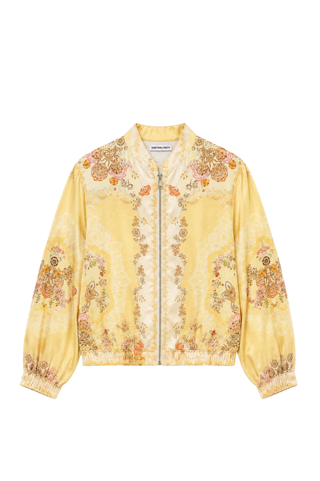 Yellow Amelia Bomber Jacket