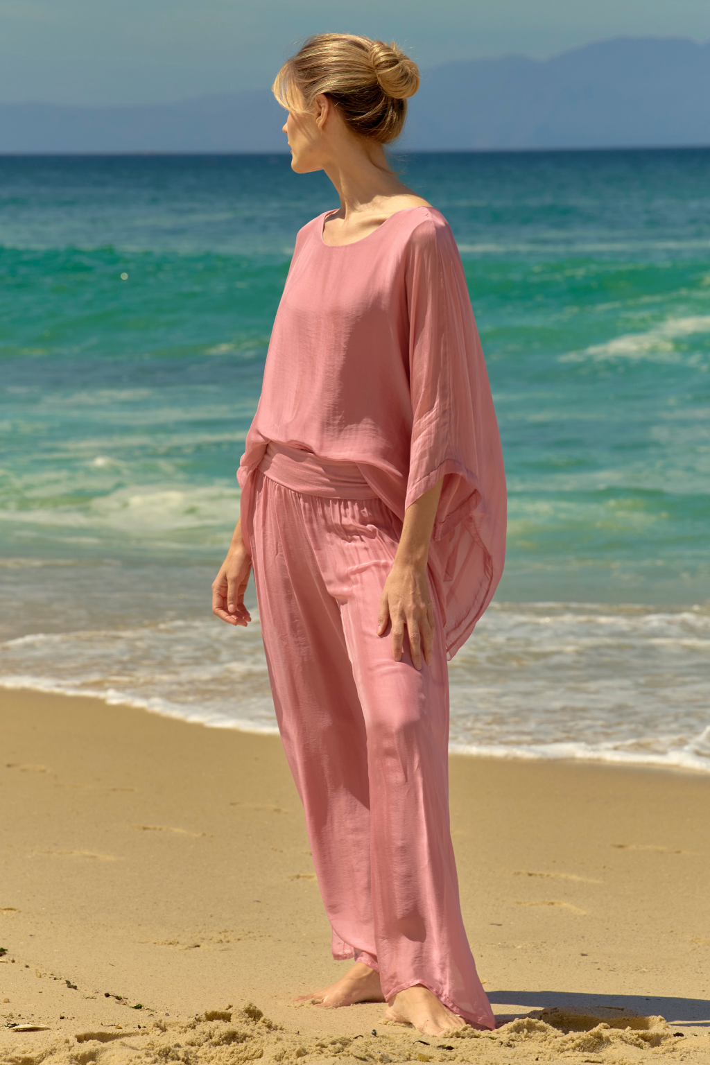 Pink Harem Pants