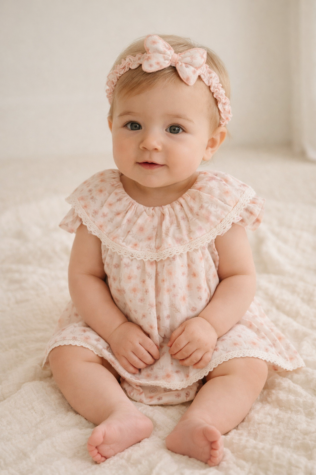 Blush Emma Romper Set