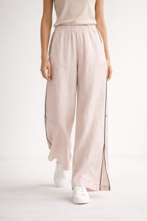 Blush Linen Stella Pant
