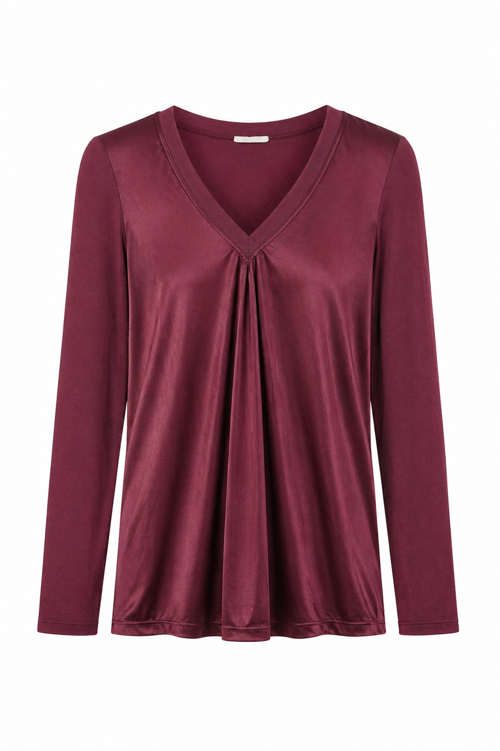 Burgundy Sherri Top