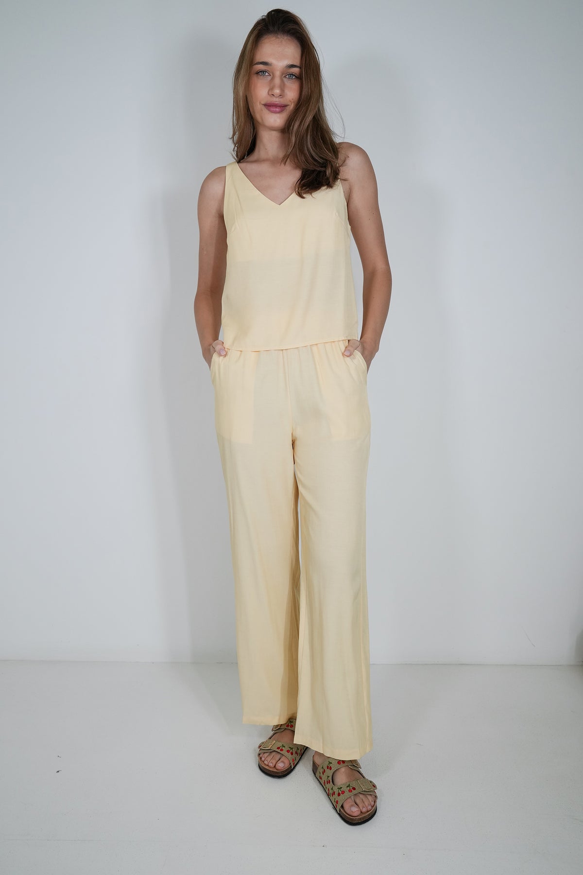 Butter Yellow Minki Pant