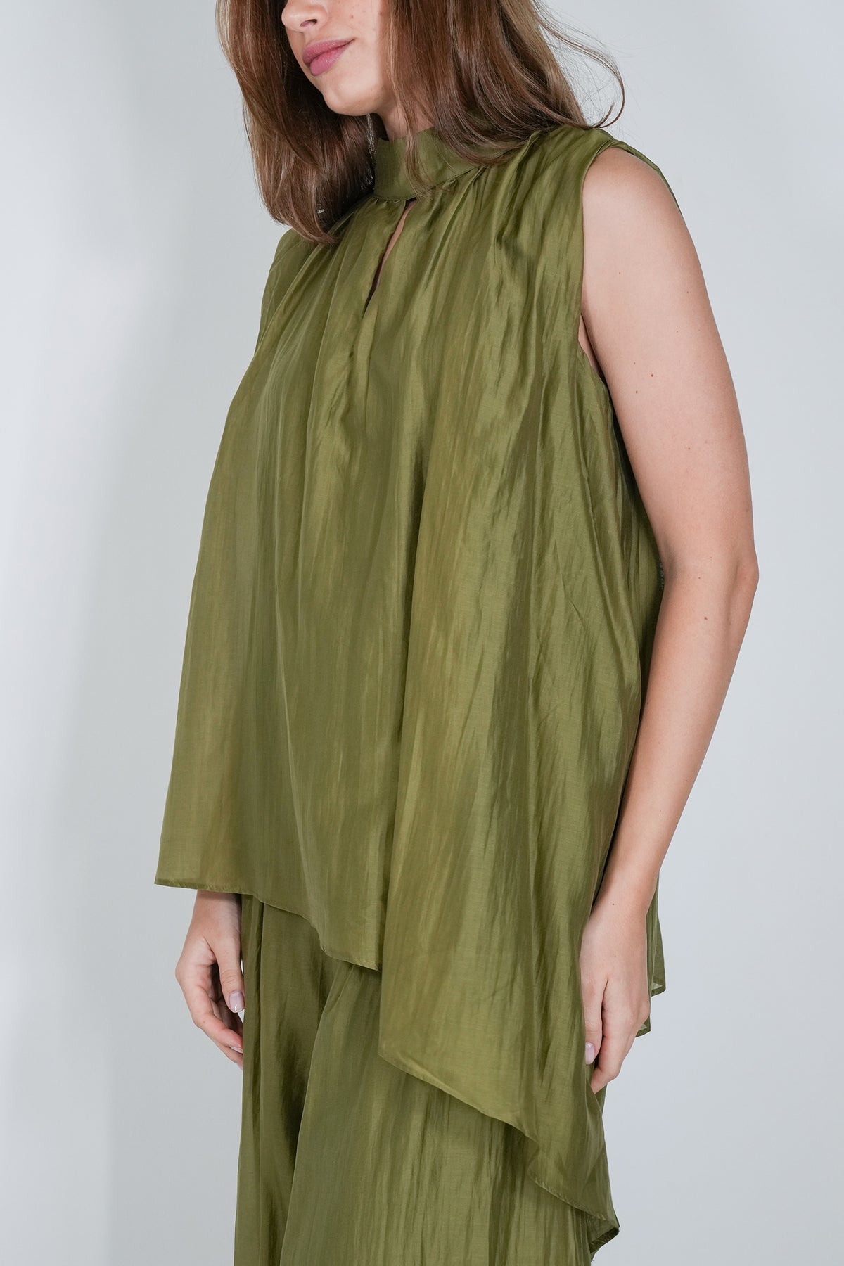 Chartreuse Ariel Blouse