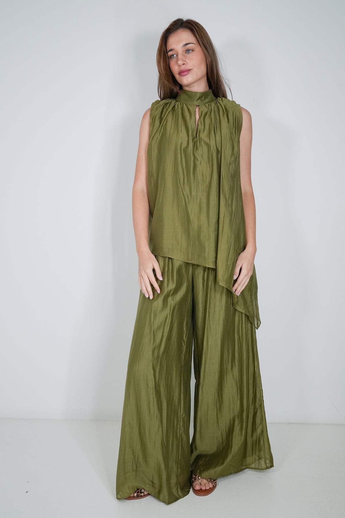 Chartreuse Ariel Pant