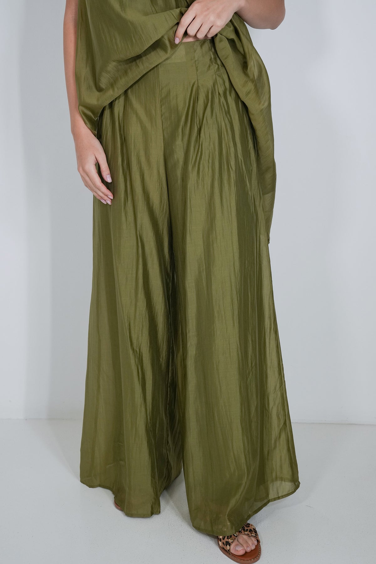Chartreuse Ariel Pant