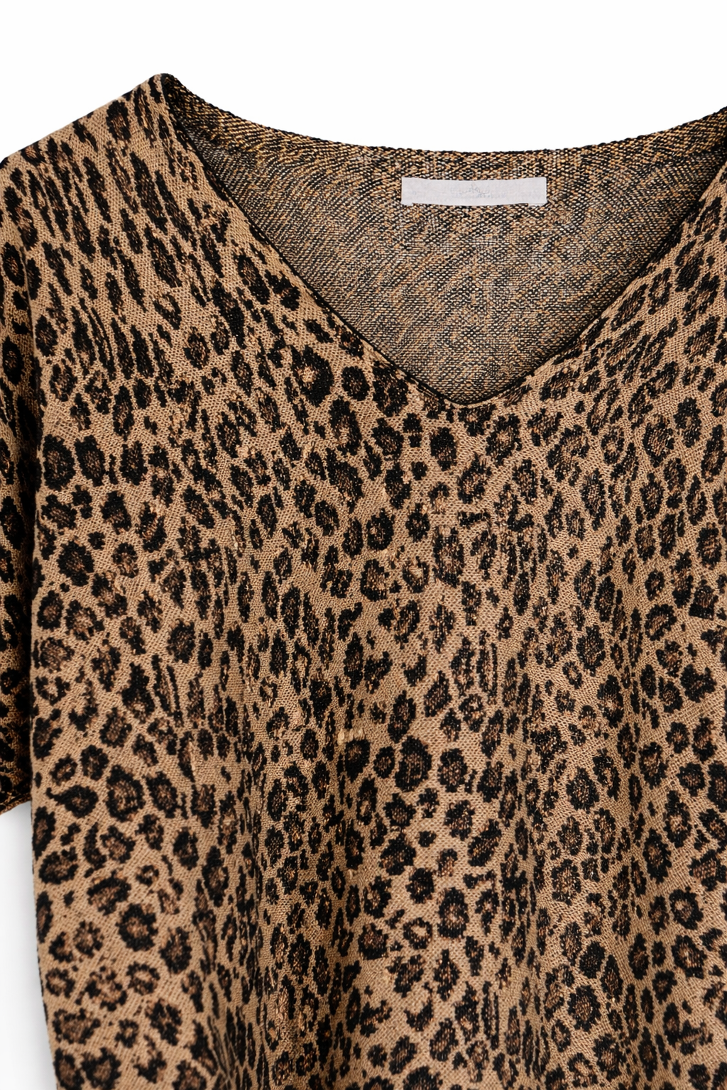 Leopard Sparkly Knit