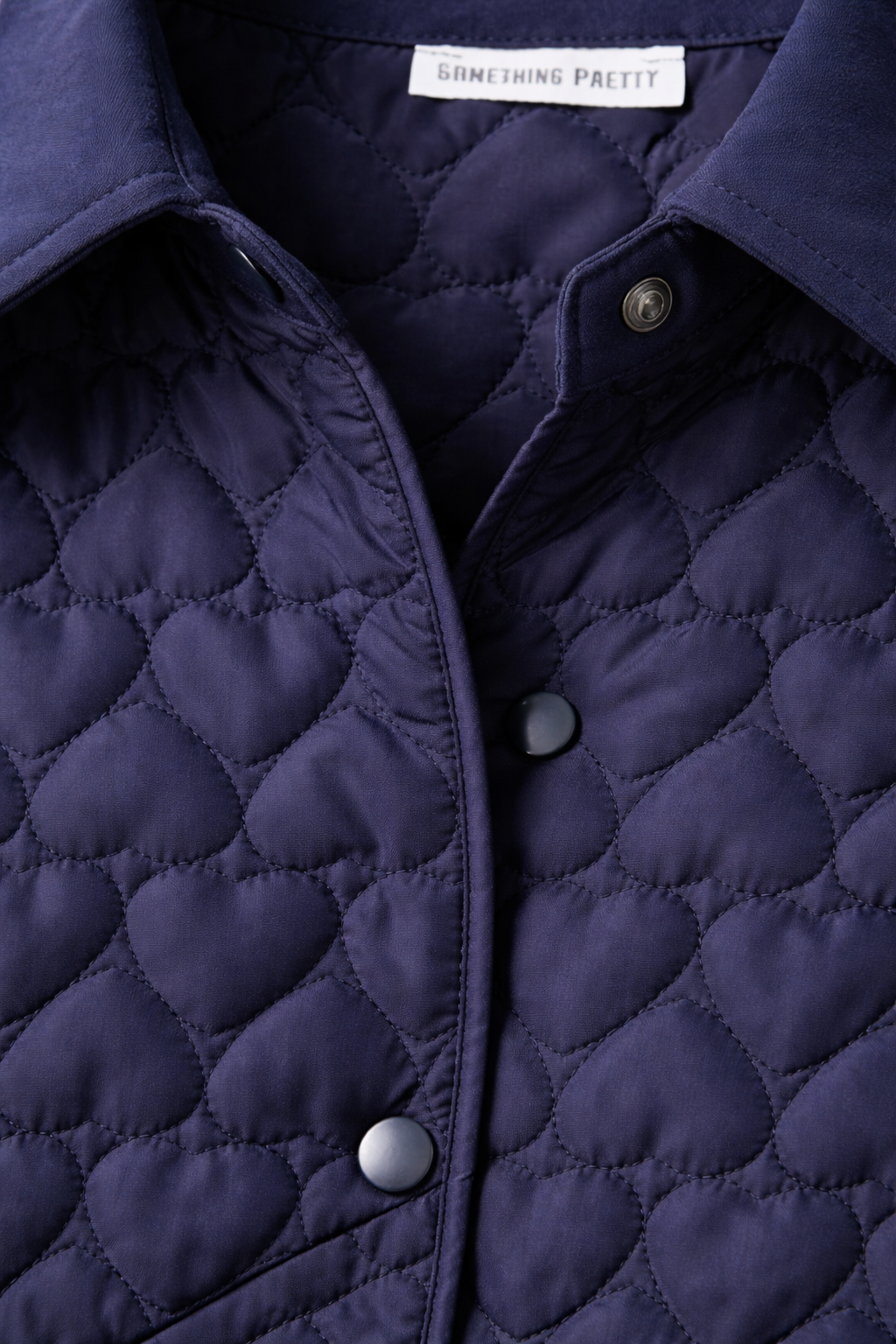 Navy Heart Puffer