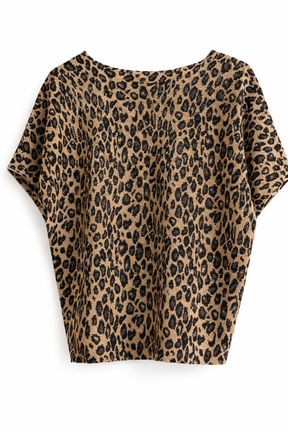 Leopard Sparkly Knit