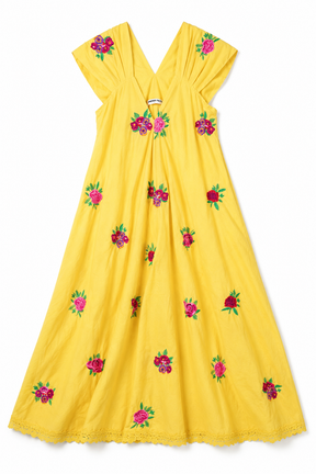 Yellow Paula Dress