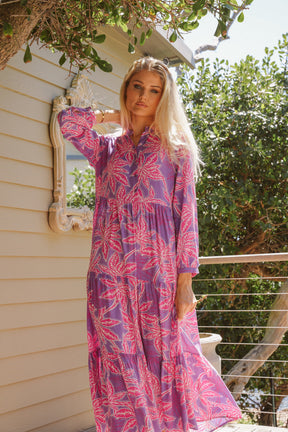 Purple and Pink Kate Dress